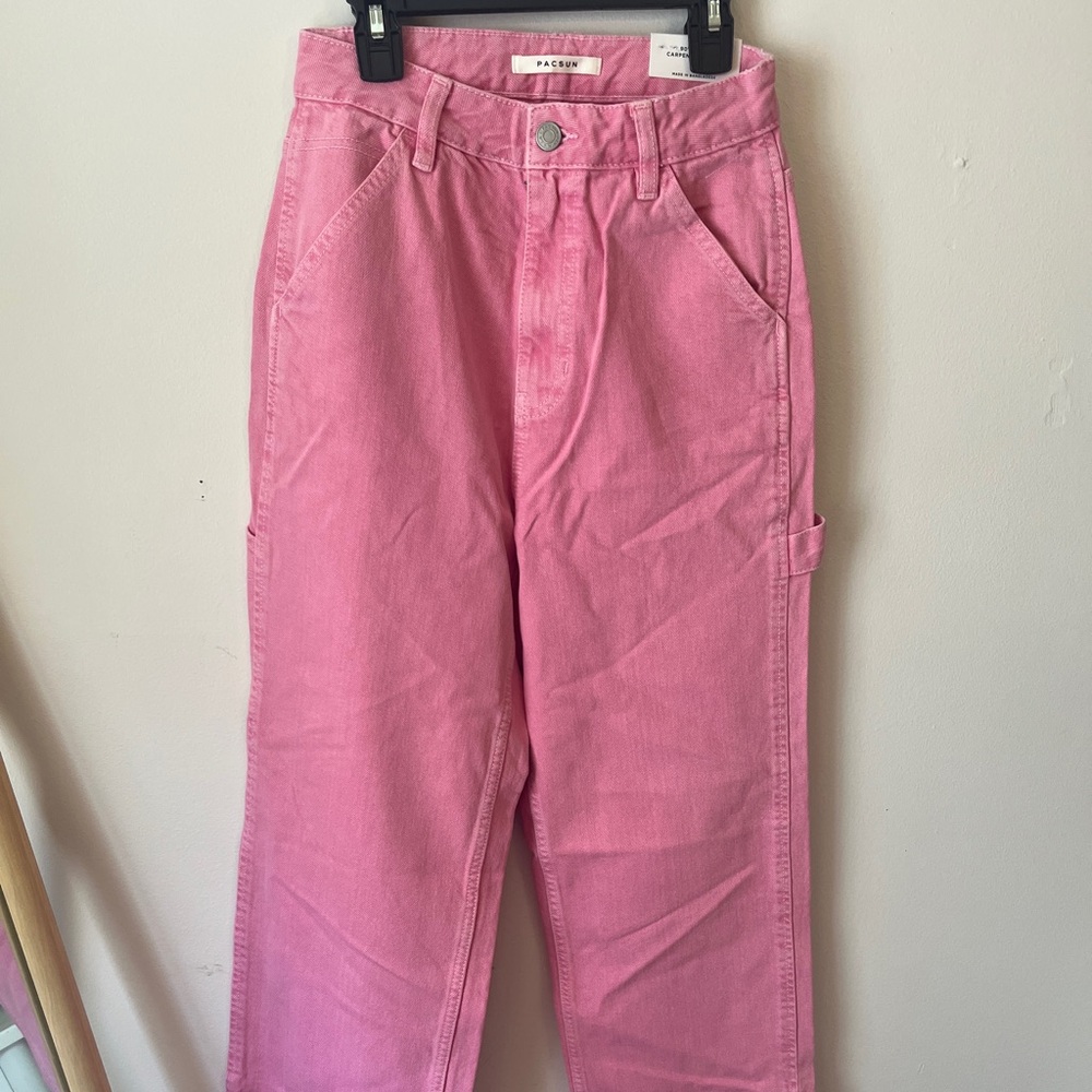 Pink Pacsun size 25 women’s jeans- never worn new with tags!